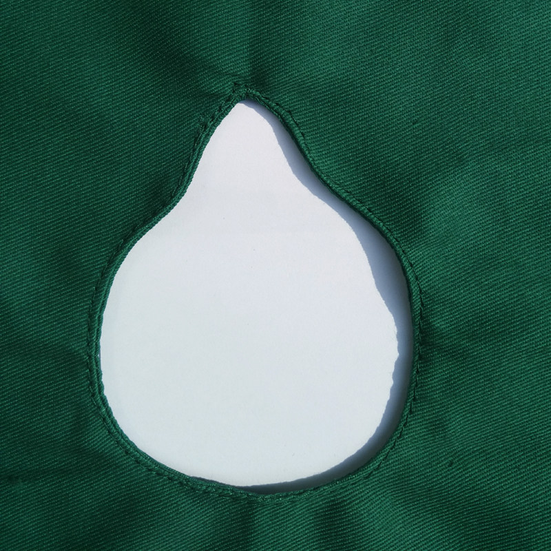 南丁之家牙科孔巾口腔种植洞巾手术室洞巾包布铺巾墨绿色纯棉包邮