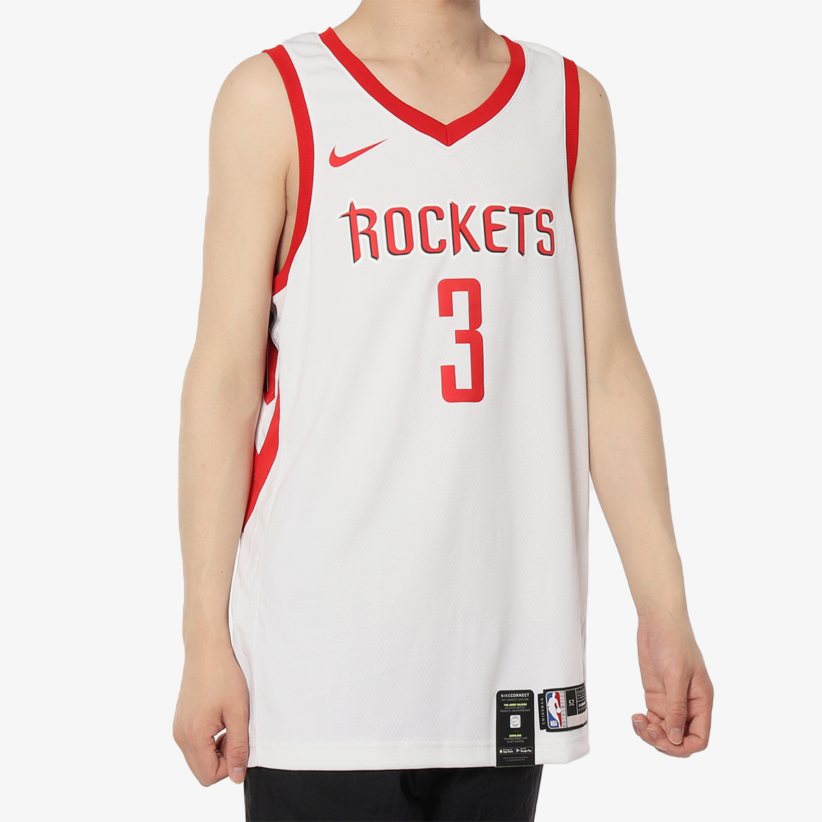 nike耐克正品休斯顿火箭队swnbaconnected男子球衣864419篮球服