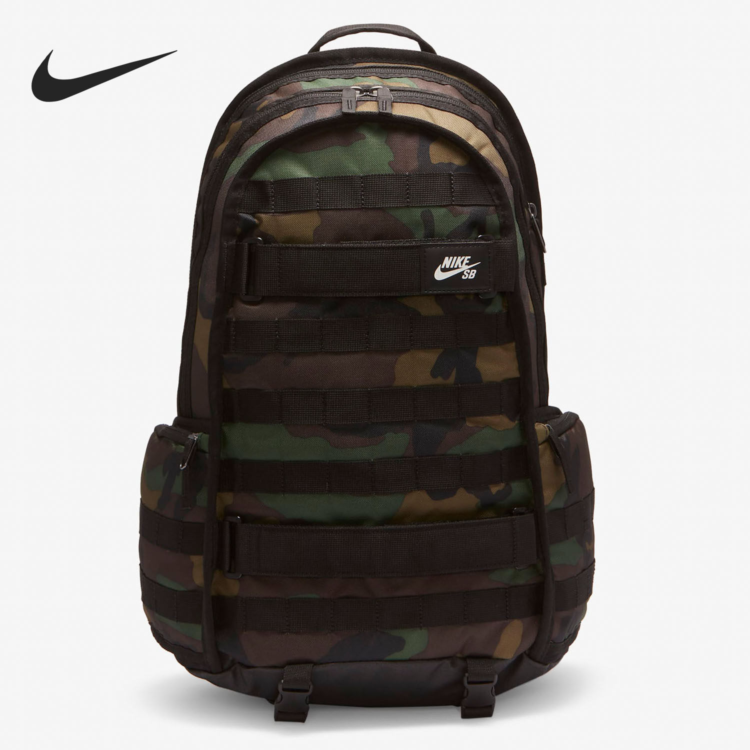 nike耐克正品2020新款sbrpm迷彩大容量滑板双肩背包
