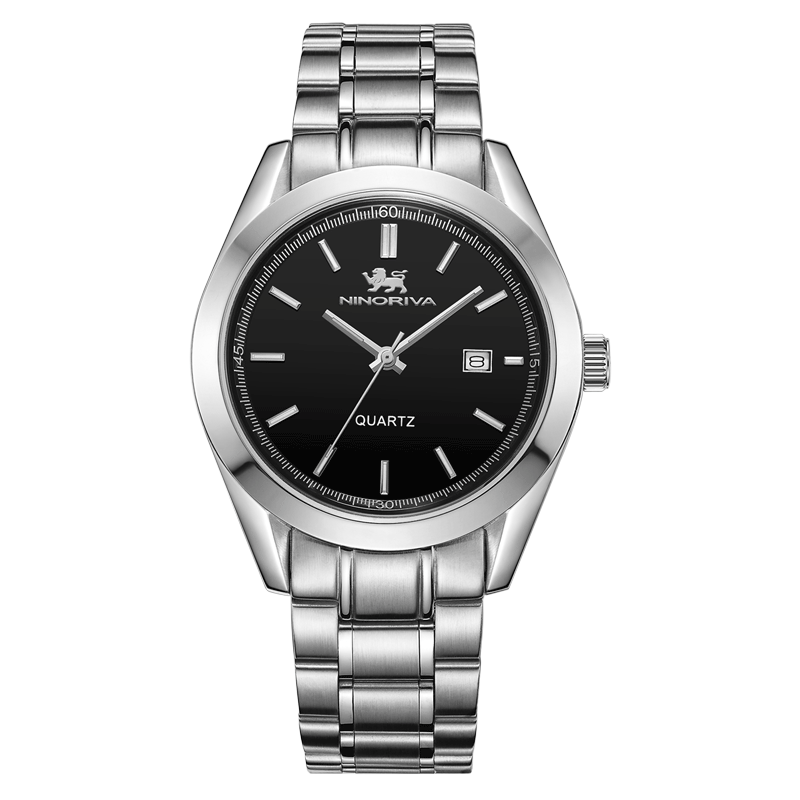 尼诺里拉ninoriva商务简约石英男表11027国产腕表