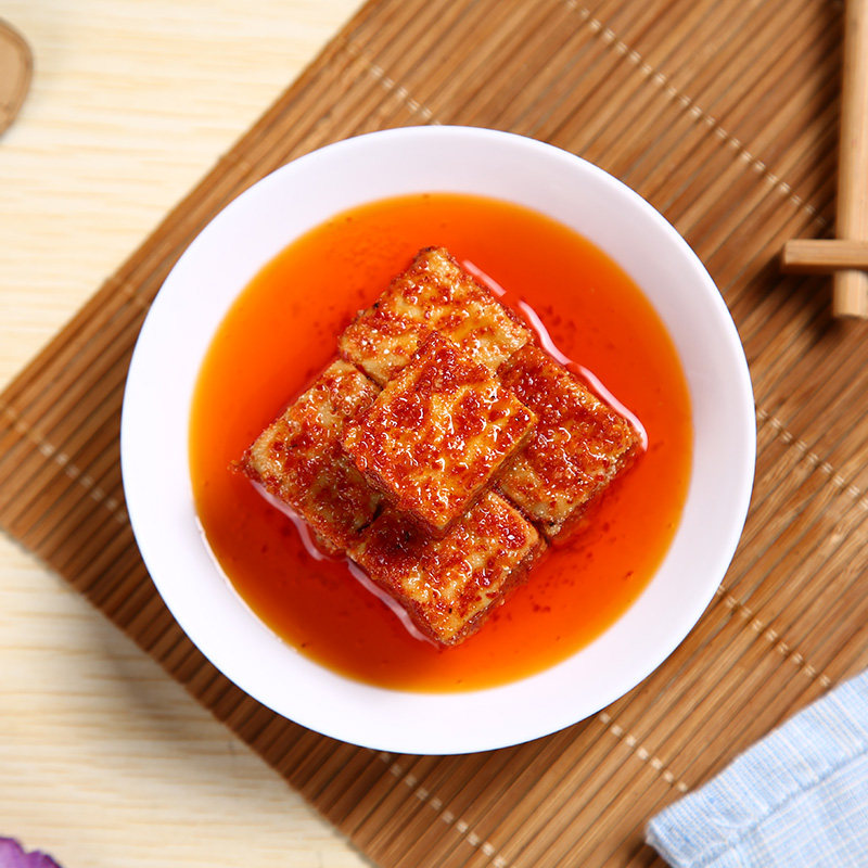 腐乳永叔公茶油香辣吉安安特产下饭菜豆腐乳江西豆腐乳