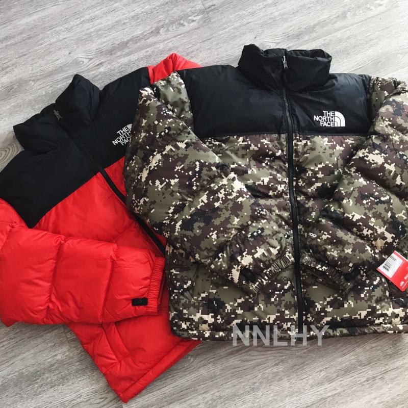 现货 北面 The North Face 1996 NUPTSE 美版 羽绒服 迷彩 新款