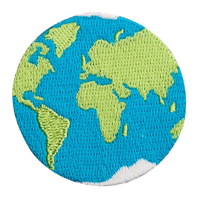 宇宙宇宙星星球宇航员地球火星刺绣贴布贴补补丁布贴