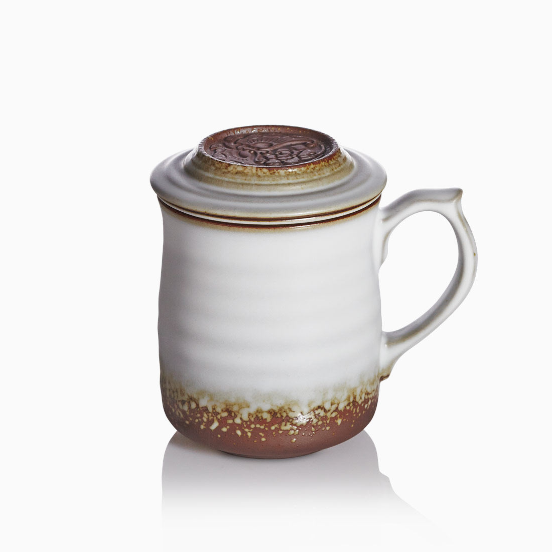 水杯活瓷乾唐轩圆满高杯四件套陶器茶杯泡茶高杯茶杯