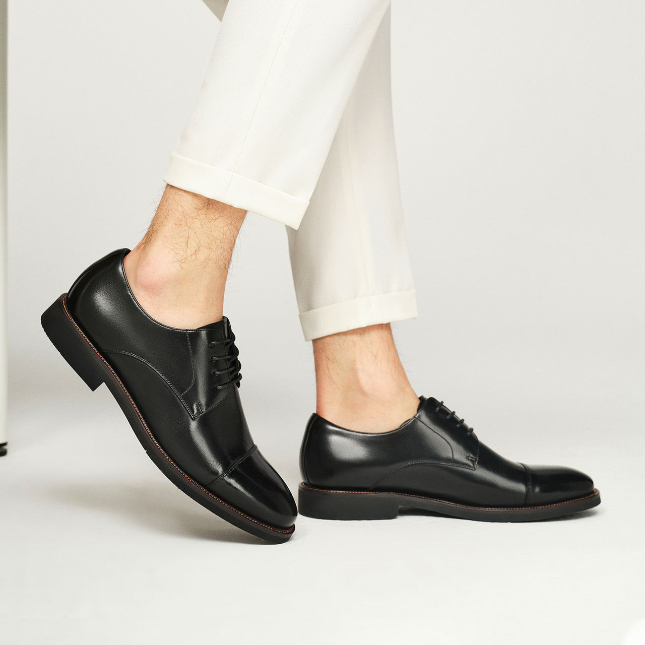 百丽男士商务正装鞋2022春新款牛皮革英伦风真皮结婚皮鞋b3229am2