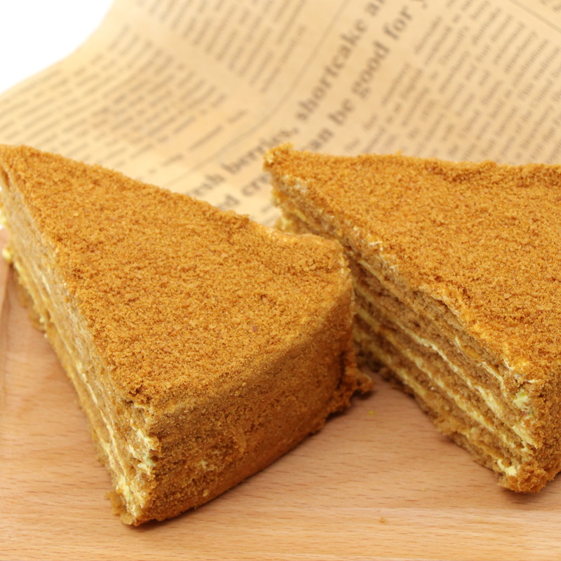 玛丽亚提拉米苏俄式蜂蜜蛋糕网红经典八寸700克