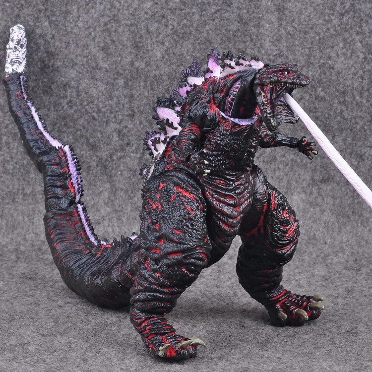 neca哥斯拉2001原子喷火攻击盒装可动手办模型手办