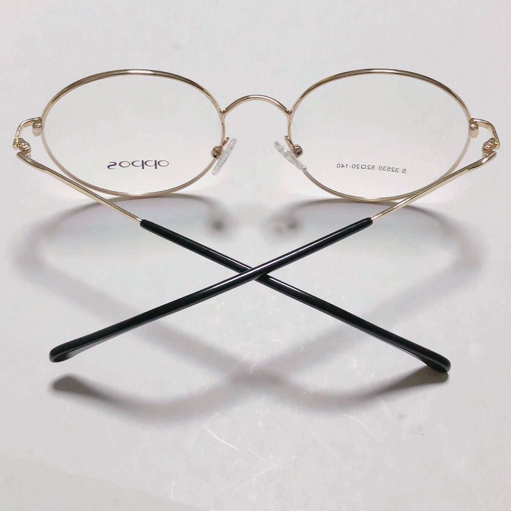 韩版彩迪oppos复古圆形多边文艺原宿男女可配眼镜架