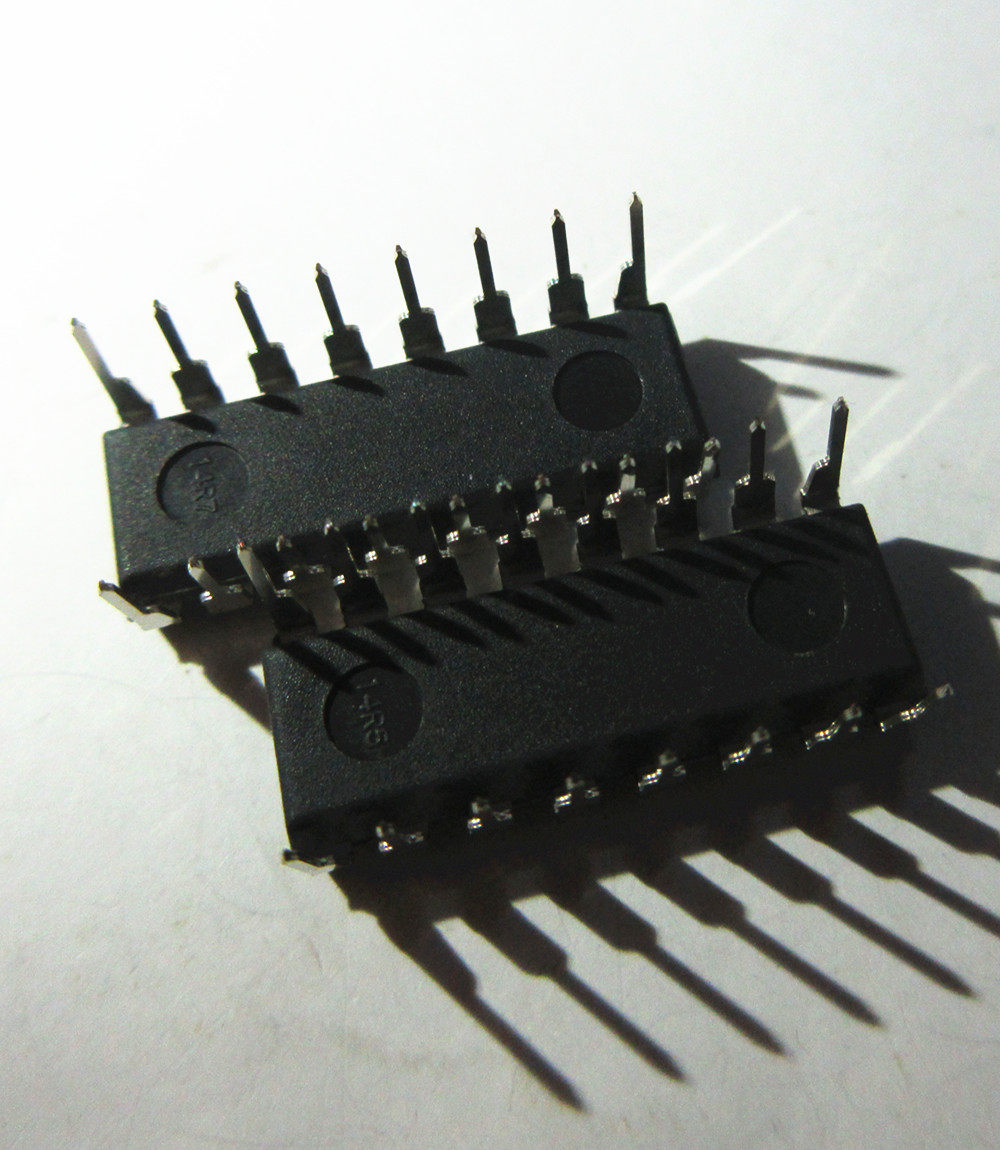 晟记直插cd4011becd4011dip14输入端与非门集成电路ic