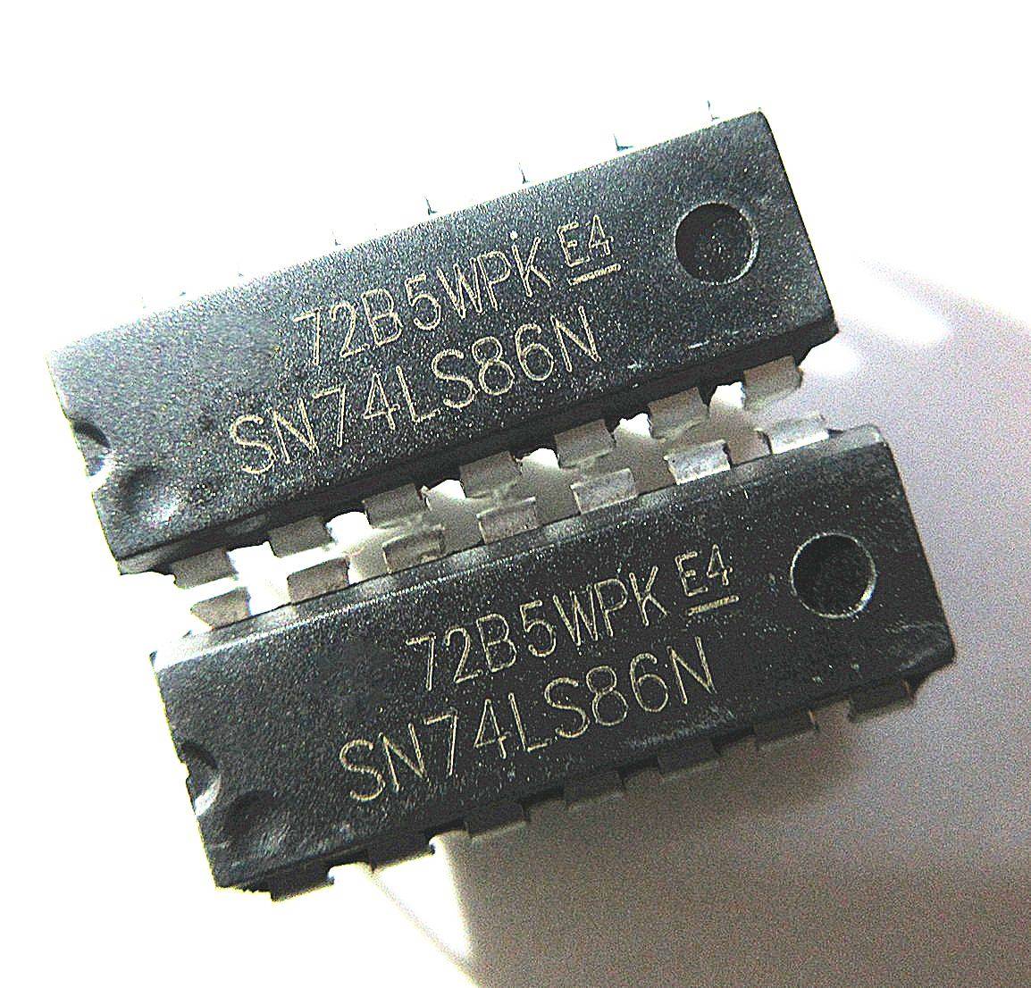 晟记74ls86hd74ls86psn74ls86ndip14输入异或集成电路ic