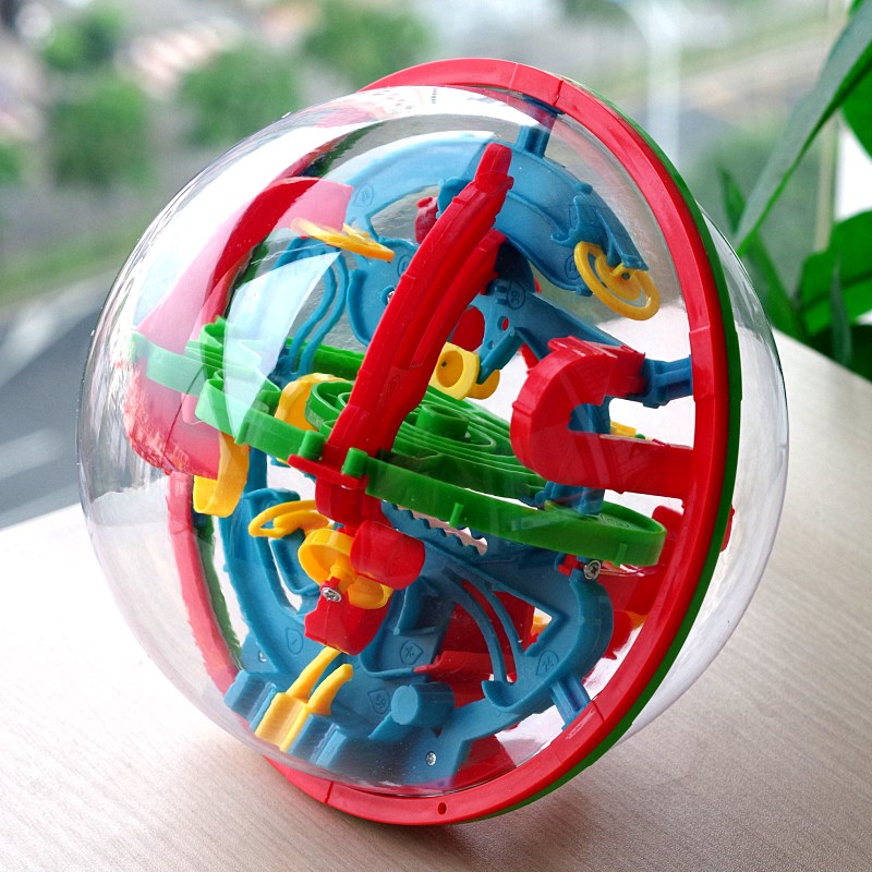 搜图宝 玩具 球形迷宫球玩具 > 球形迷宫 立体迷宫走珠轨道 3d 儿童