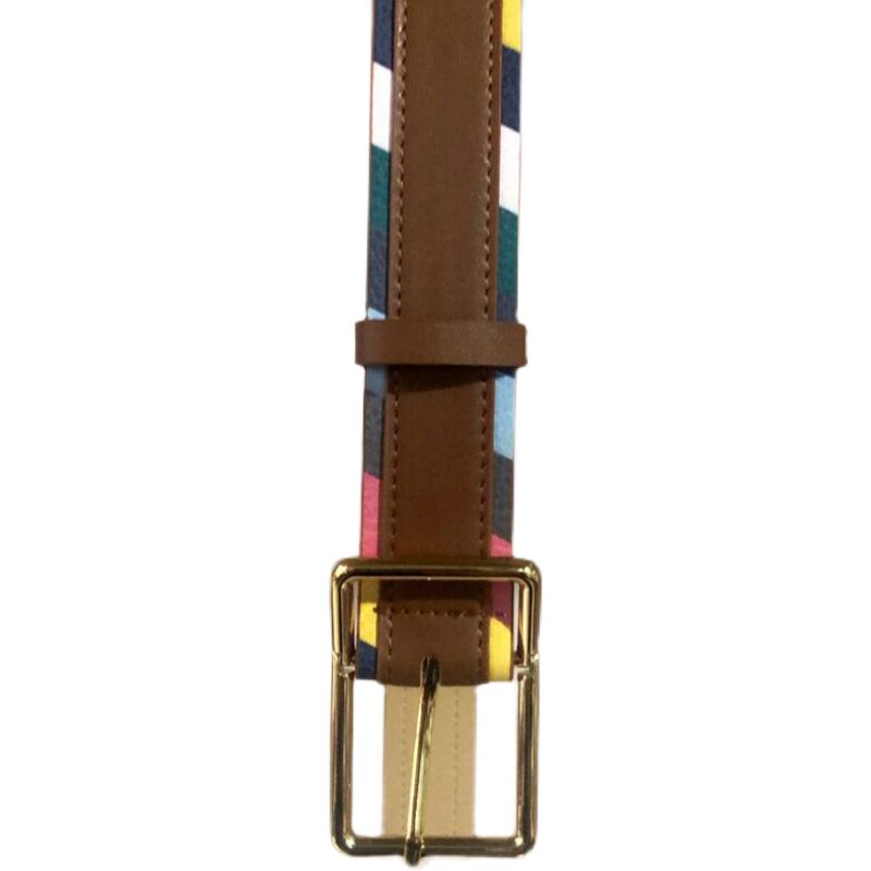 阿玛施新颖正品时尚韩版拼真皮女士皮带牛皮装饰腰带