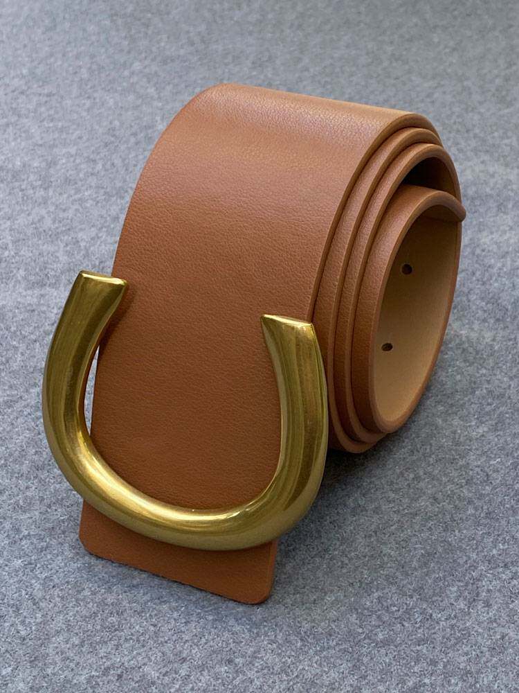 阿玛施新颖新款腰带韩版软面头层牛皮潮流皮带百搭腰带