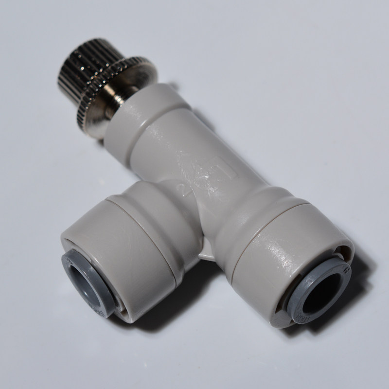 喜色流量调节阀净水器2分pe净水机废水阀门ro净水