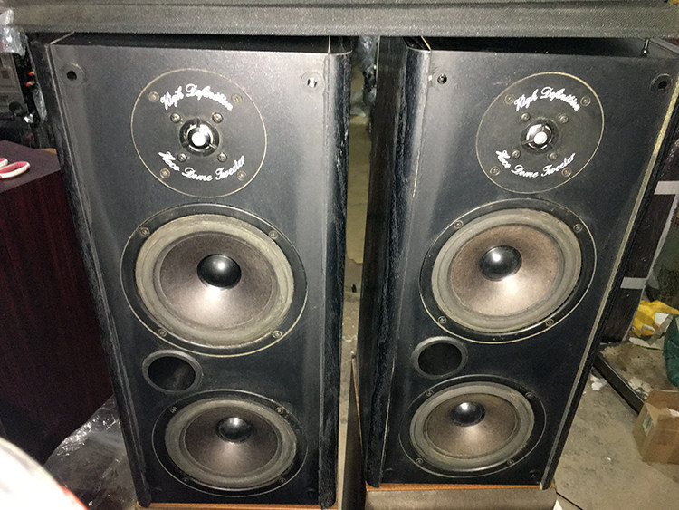 二手原装德国heco德高intreflex20mkii签名发烧书架hifi音箱