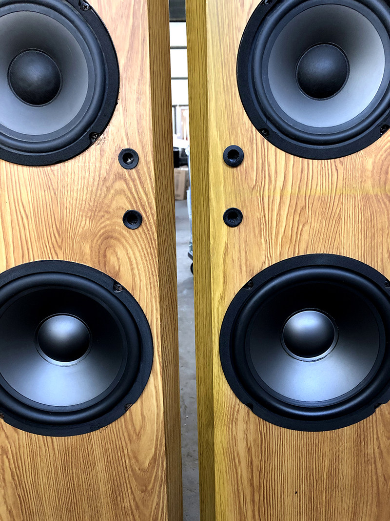 二手原装美国进口tops百思venturiv830e8寸低音落地hifi音箱