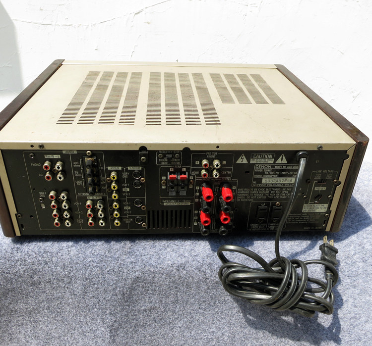 二手日本原装denon/天龙avr-2000g5.1声道家用音响功放机音箱功放