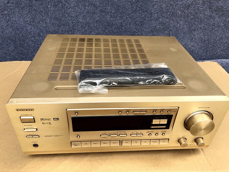 二手原装进口onkyo安桥txds575x家用声道功放机dts音响功放