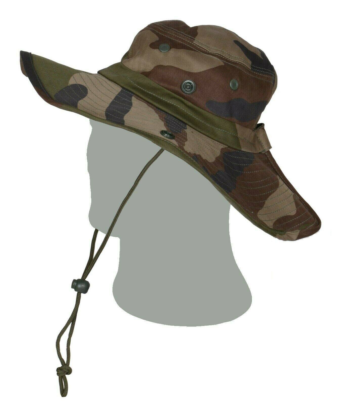 法军公发军版法国外籍兵团迷彩奔尼帽圆边帽军迷帽