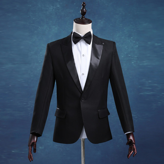 Performance clothing male singer Slim dress men's suit show suit set men's film pool stage chorus costume Performance clothing male singer Slim dress men's suit show suit set men's film pool stage chorus costume