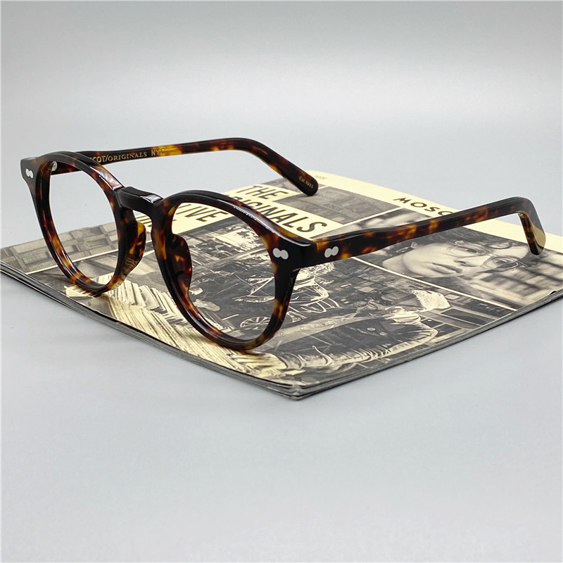 moscot玛士高眼镜框miltzen复古文艺圆框眼镜架女板眼镜架