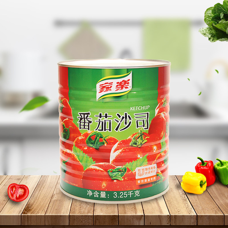 桶装家乐番茄沙司325kg番茄酱沙拉炒菜商用西餐番茄酱