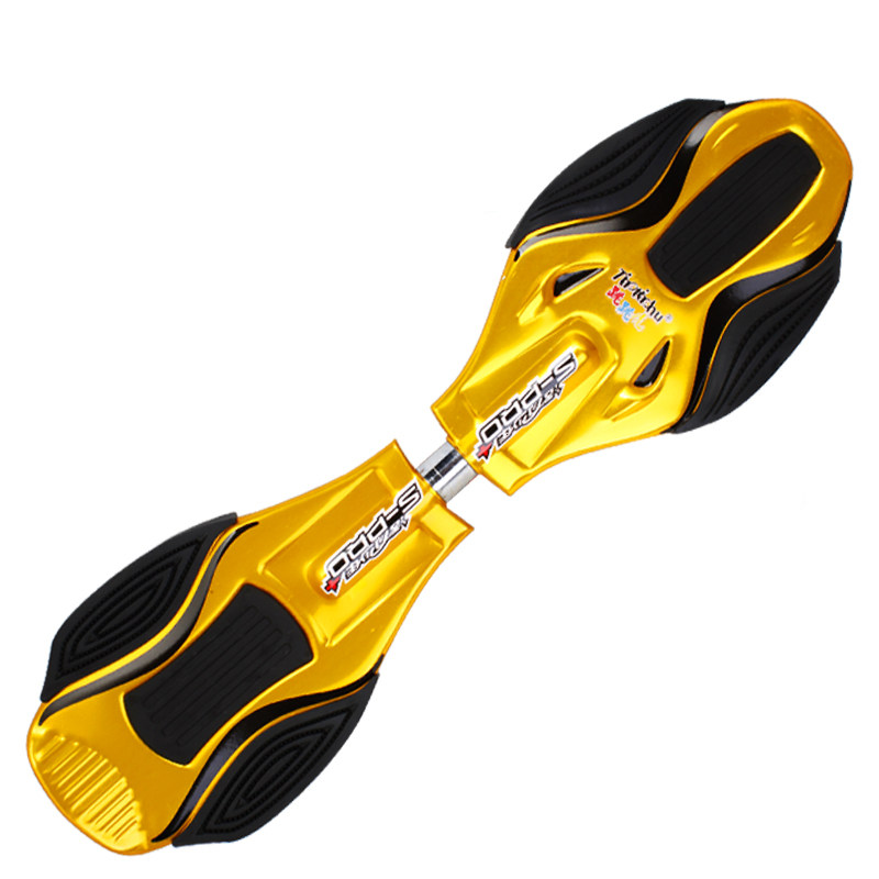 包邮铝合金二轮滑板活力板2轮儿童滑板车初学者成人蛇板跳跳虎