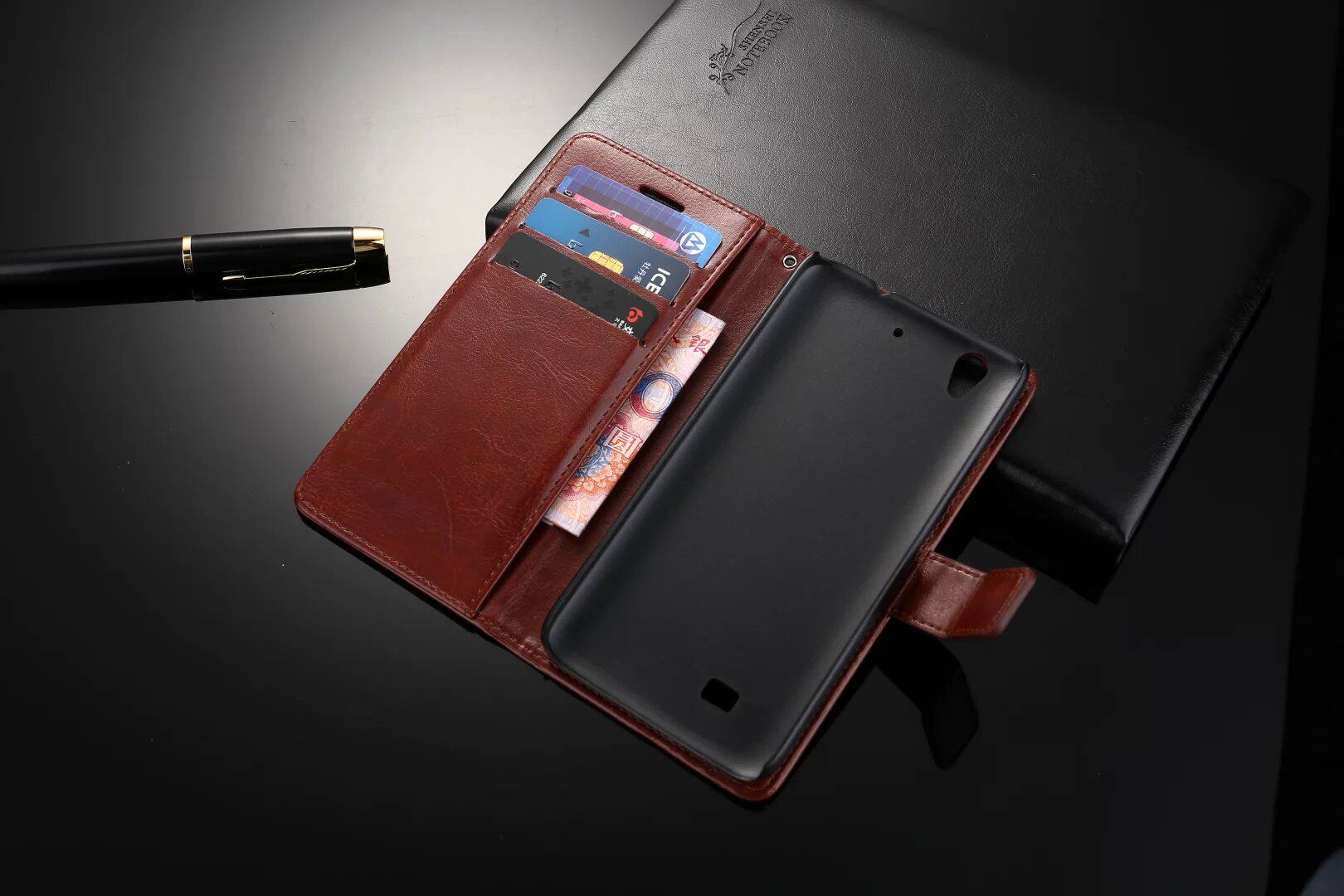 华为g620手机套g620-l75皮套c8817l手机壳l72保护套翻盖式真皮4g