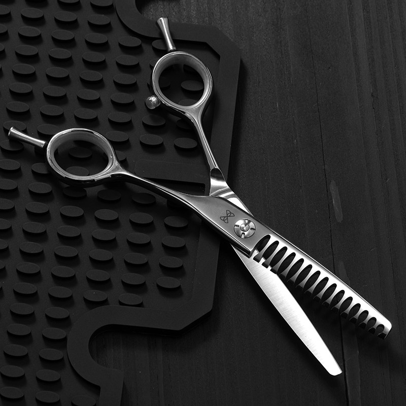 品川a15t日本专业理发剪刀 鱼骨发刀15齿无痕牙剪发型师打薄剪35%