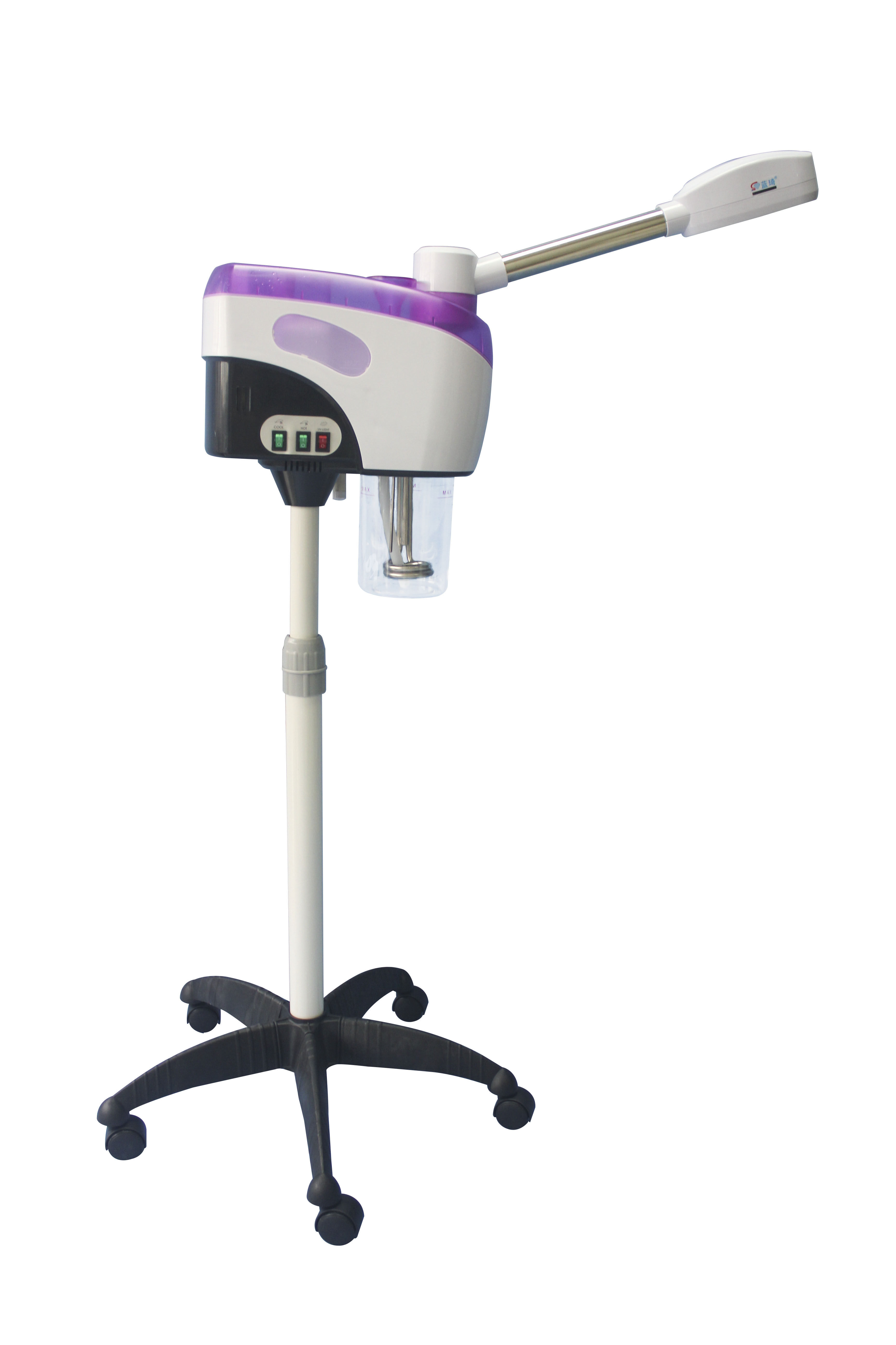 蓝琦单管纳米离子蒸脸器美容仪冷热喷喷雾机美容院家用补水冷喷机