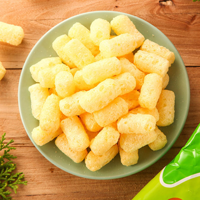 台湾进口正品乖乖玉米脆条奶油椰子味52g*12包非油炸膨化休闲零食