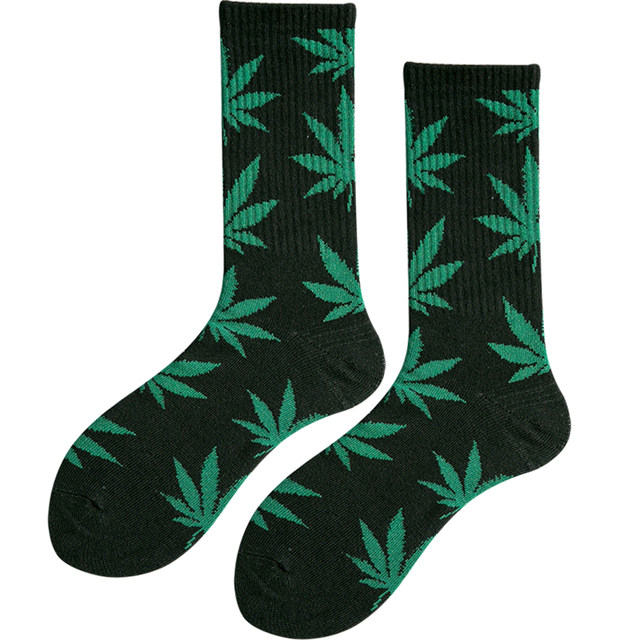 Maple Leaf Socks Men's Cotton In Tube Women's Hemp Leaf Stockings Men's Trendy Street High Help Autumn Little Daisy Hip Hop Ins Net Red Maple Leaf Socks Men's Cotton In Tube Women's Hemp Leaf Stockings Men's Trendy Street High Help Autumn Little Daisy Hip Hop Ins Net Red