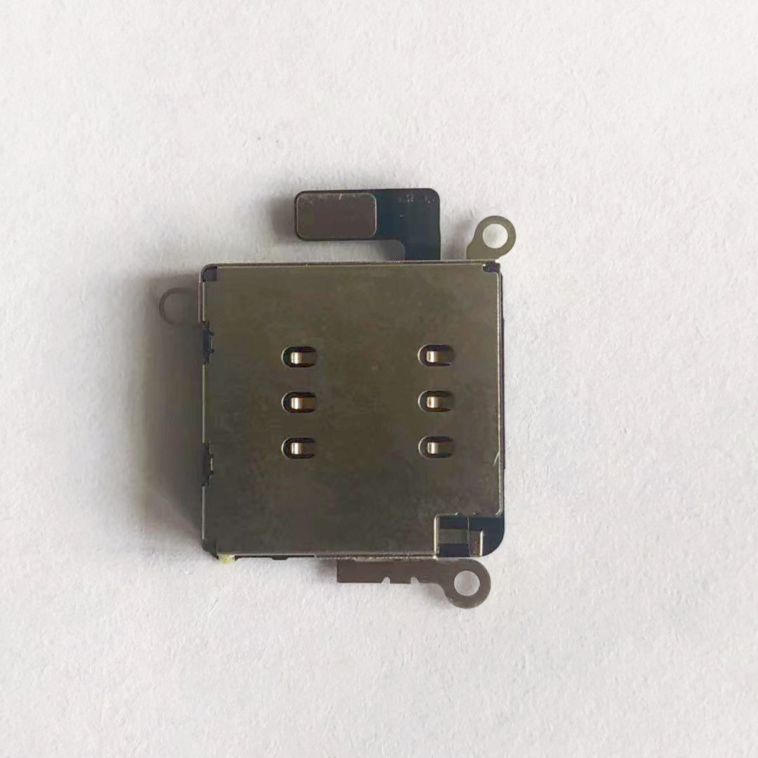 适用iphone苹果卡槽单卡改双卡双待卡座排线内置sim苹果卡槽