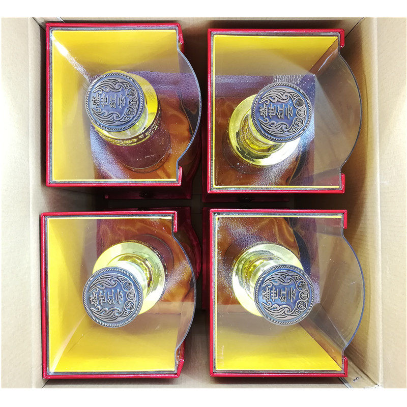 乌兰浩特商务宴请送礼盛世红云1921磁化白酒500ml*4瓶42度浓香型