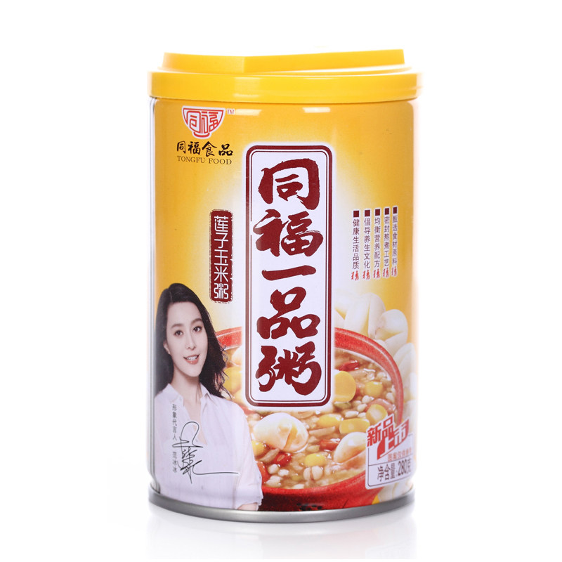 同福八宝粥280g*12罐整箱礼盒3口味拼装杂粮罐头代餐速食早餐营养