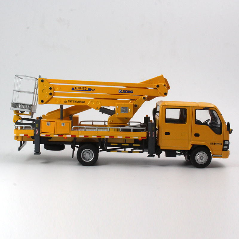 徐工原厂2018款1:35 gkh23a 高空作业车登高平台工程吊模型车模