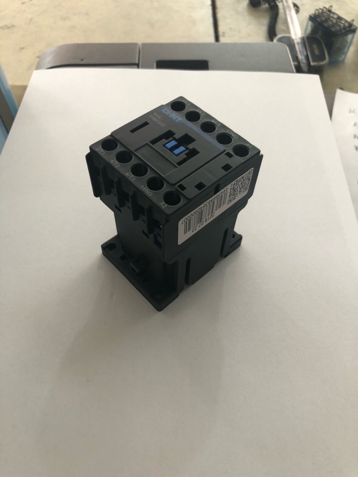 正泰直流接触器nxc-09m10dc24v迷你型9a12a常开型小体低压接触器