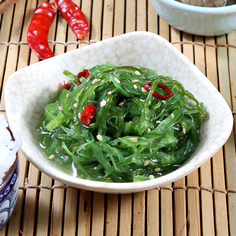 海草日式料理小菜裙带菜开袋即食凉菜芝麻海藻海带