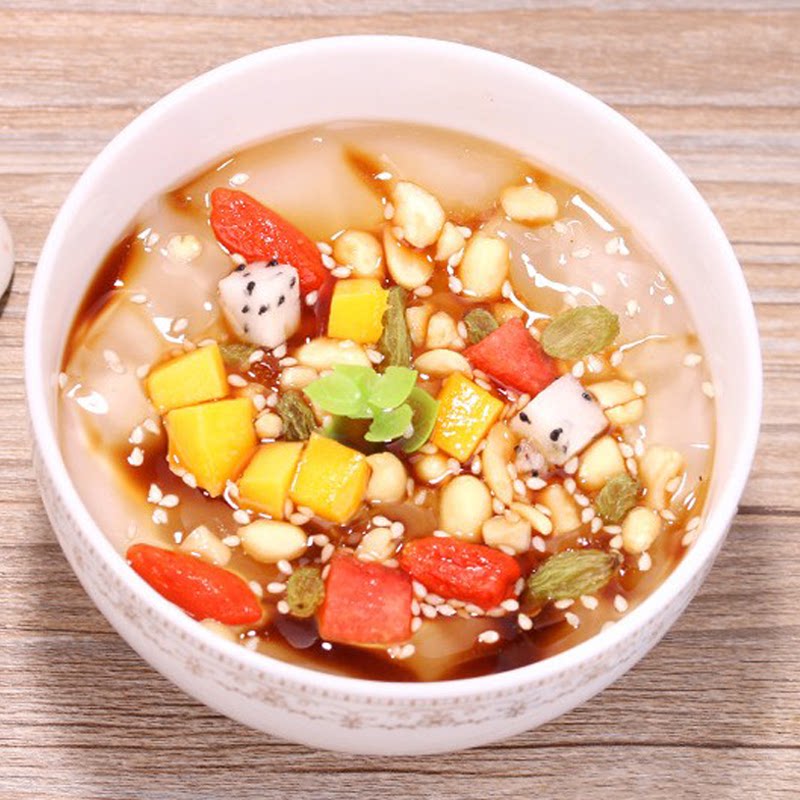 冰粉酸奶配料组合套餐专用花生葡萄干山楂碎粒其它饮品