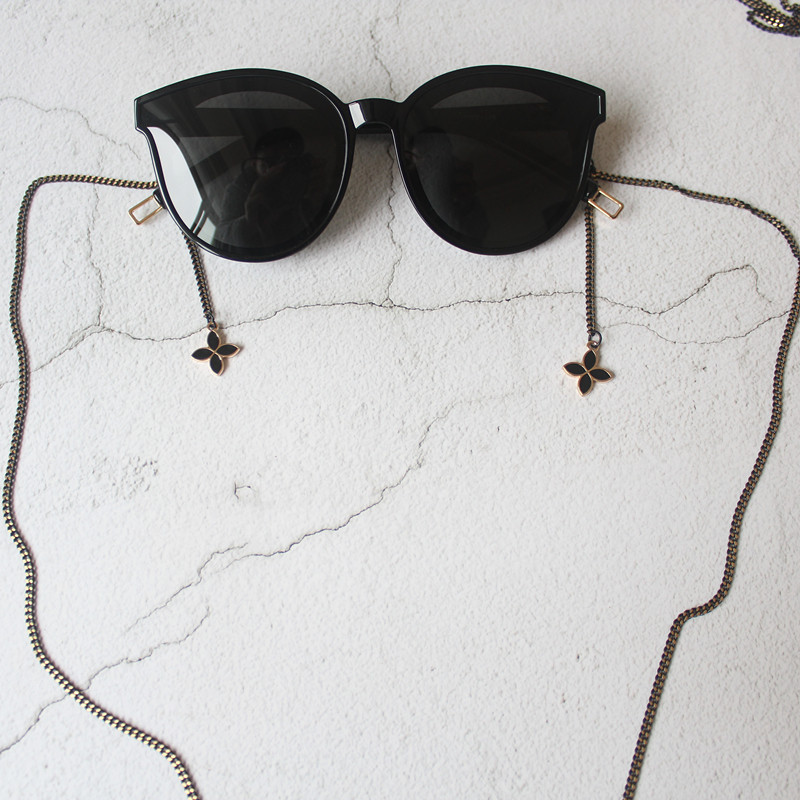 眼镜链条挂脖复古洛丽塔防滑防滑链链子挂绳时尚眼镜盒