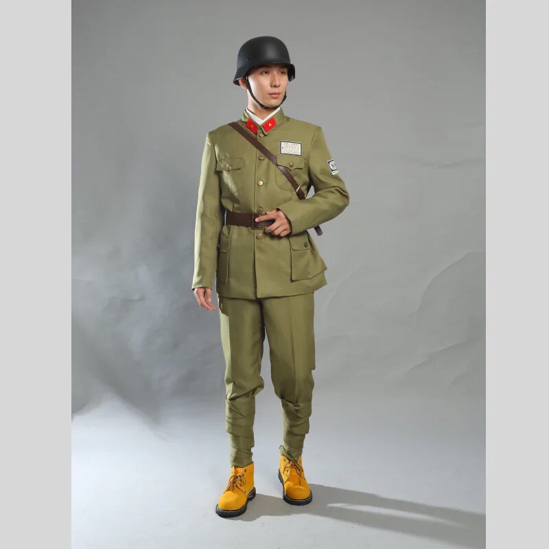 士兵民国时期表演抗战时期影视剧剧本服装电影八佰民族服装