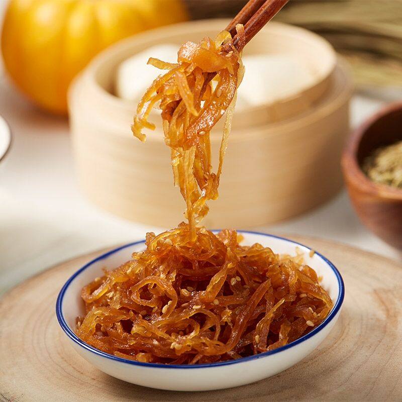 北京六必麻仁金丝70gx10酱菜咸菜低盐美食下饭酱菜