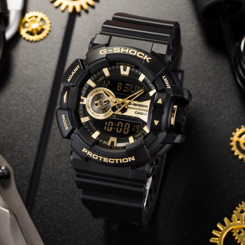 手表casio卡西欧gshock星球大战黑金男女ga400gb1a9日韩腕表