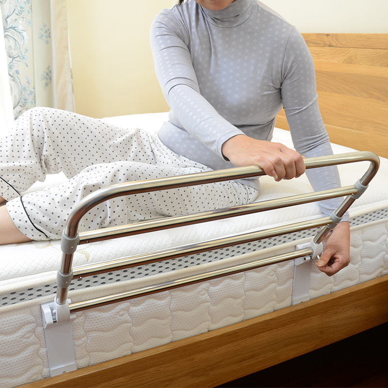 床边扶手老人起身瘫痪老年起床助力可折叠围栏床护栏