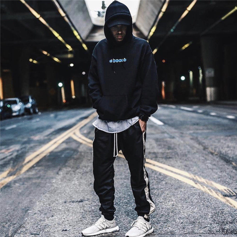 danielpatrick串标长裤dp复古校裤美潮侧边织带休闲裤