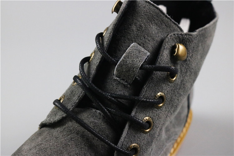 换季亏本清仓真皮猪反绒皮男士百搭马丁靴户外休闲男短靴里外全皮