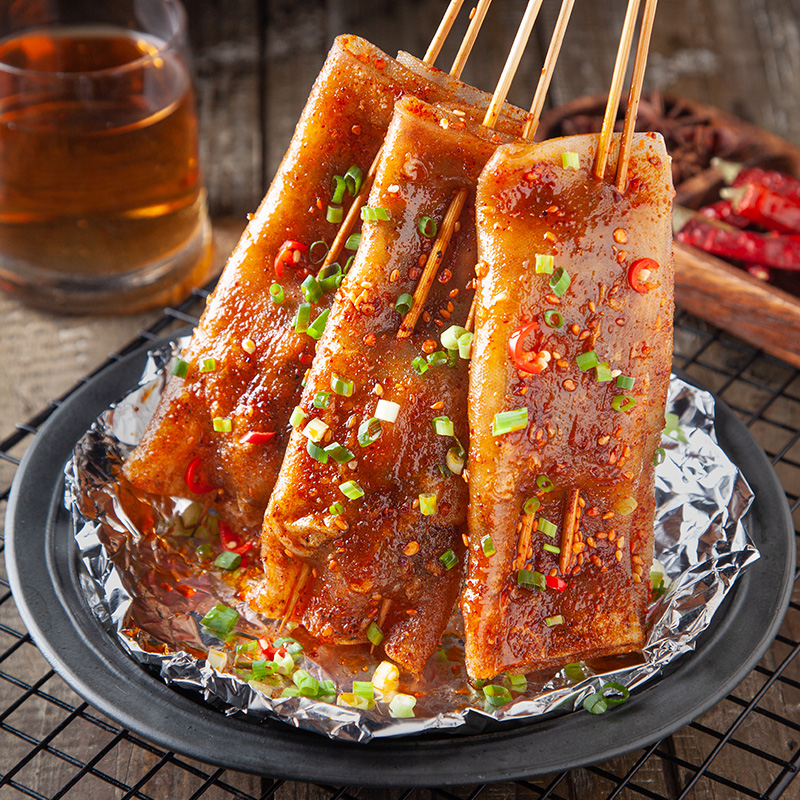 苕皮烧烤红油专用重庆烤苕皮套套餐四川家用干货粉条粉丝