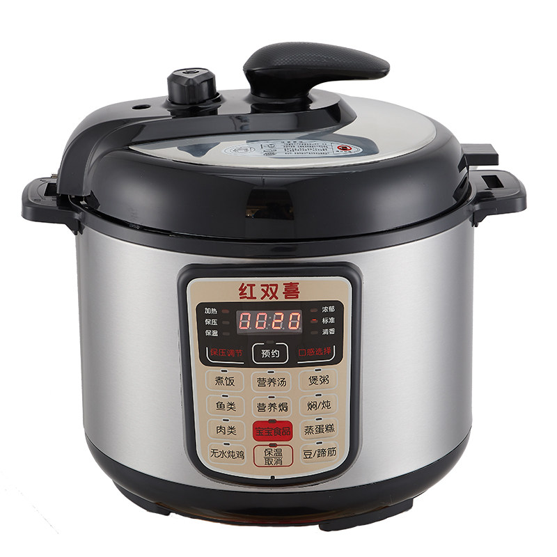 红双喜电压力锅家用小型多功能2-3人l4586升双胆大容量高压锅饭煲