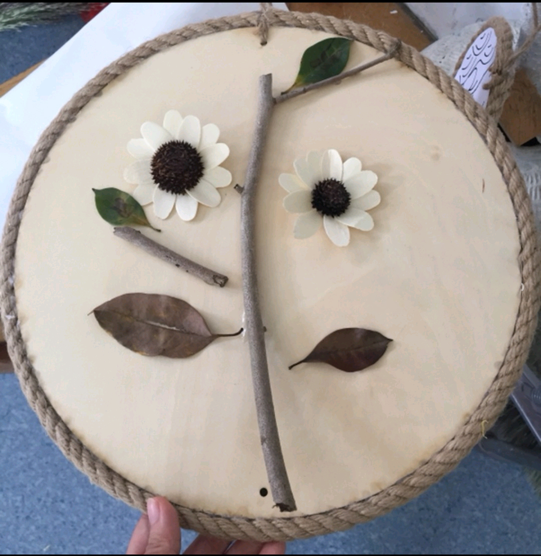 幼儿园环创麻绳手工装饰材料创意立体教室客厅壁挂空中吊饰