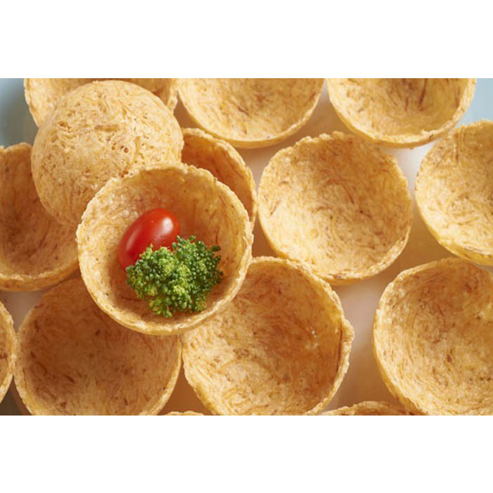创意食材 黄金雁巢 黄金雀巢盏 双喜鹊巢盏150g/包 油炸点心 酒店